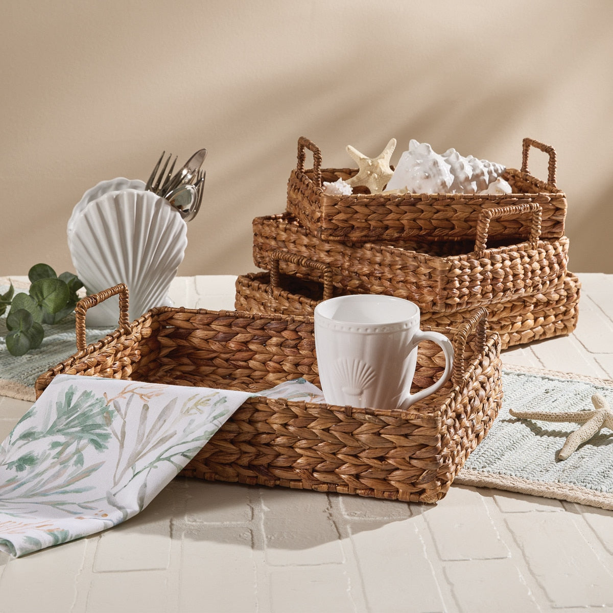 Maris Woven Tray Baskets