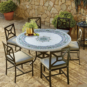 Miraval 48", 54 or 60" Mosaic Patio Table