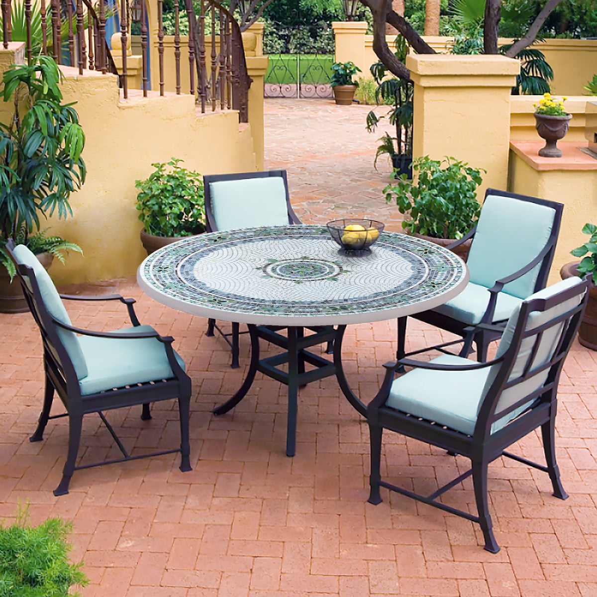 Miraval Mosaic Patio Table 48"-60"