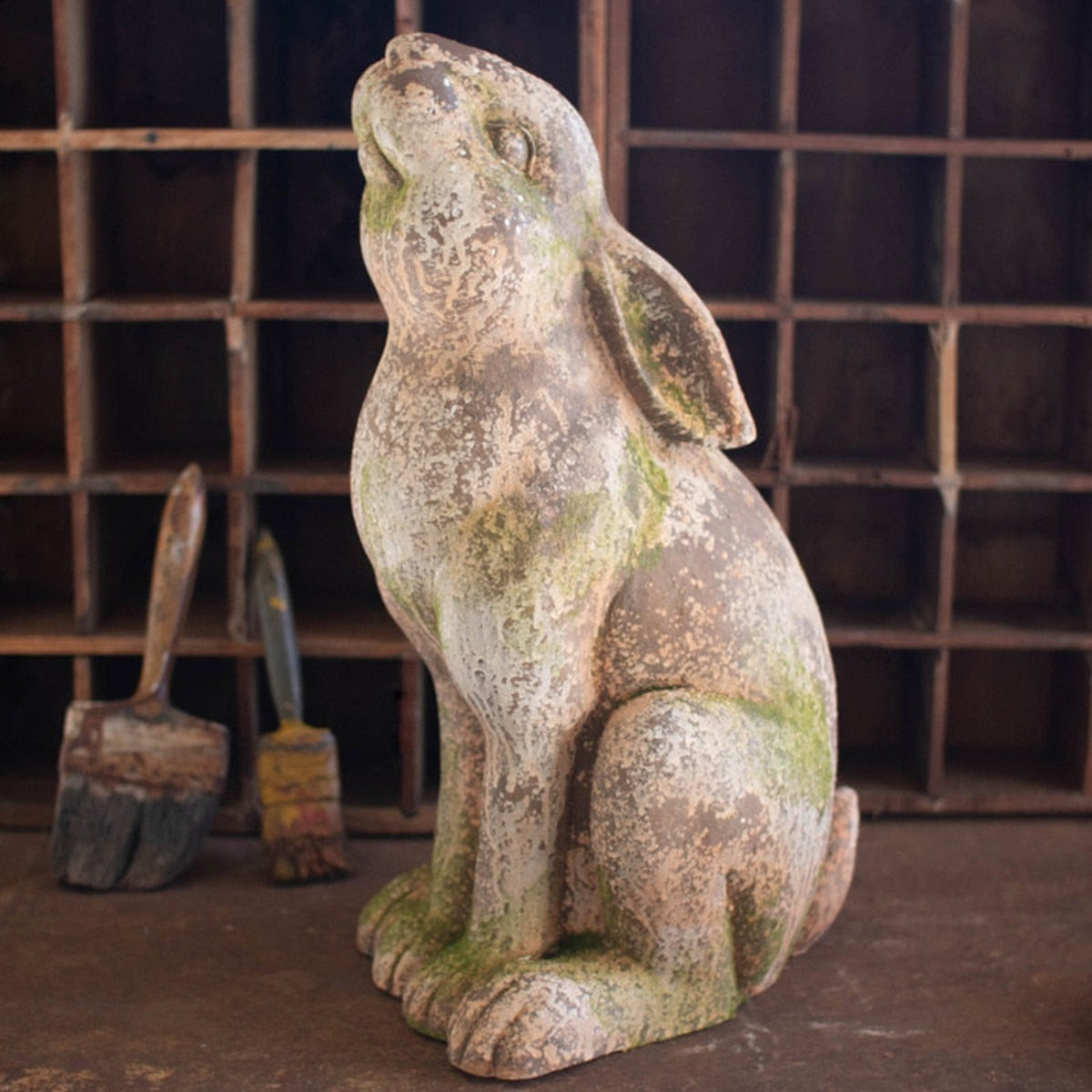 Moss Haven Garden Rabbit Statue