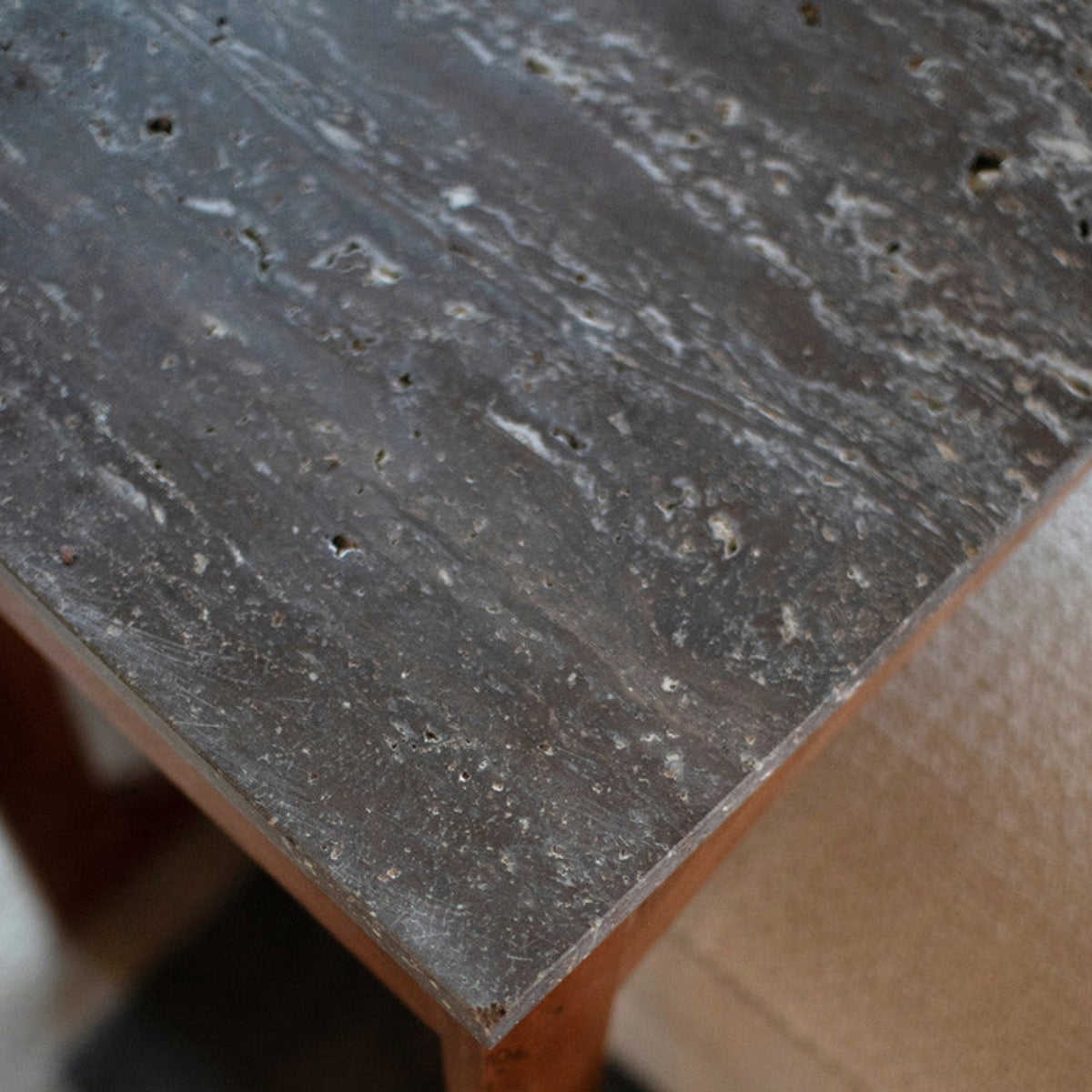 Titanium Travertine Top