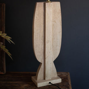 Muse Wooden Face Lamp