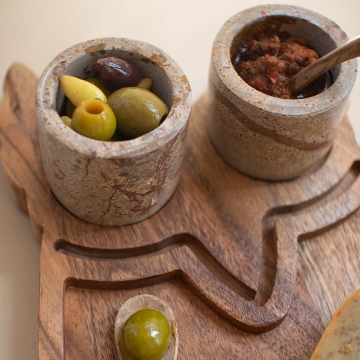 Wise Owl Serving Board Set