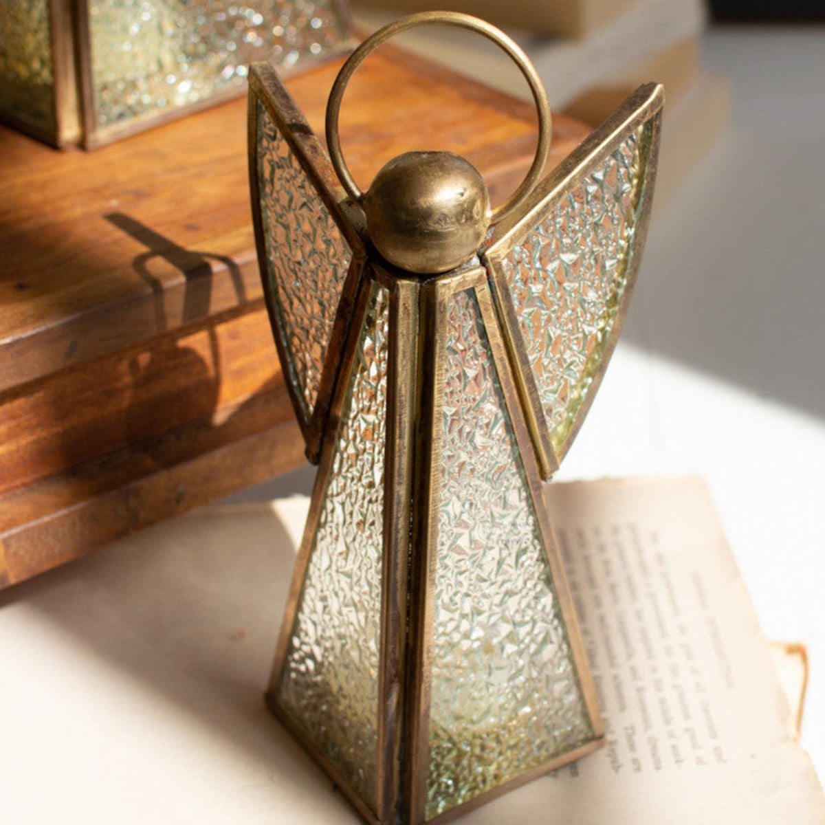 Brass & Glass Angels