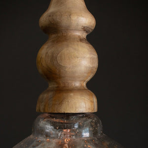 Auro Bay Pebbled Glass Pendant