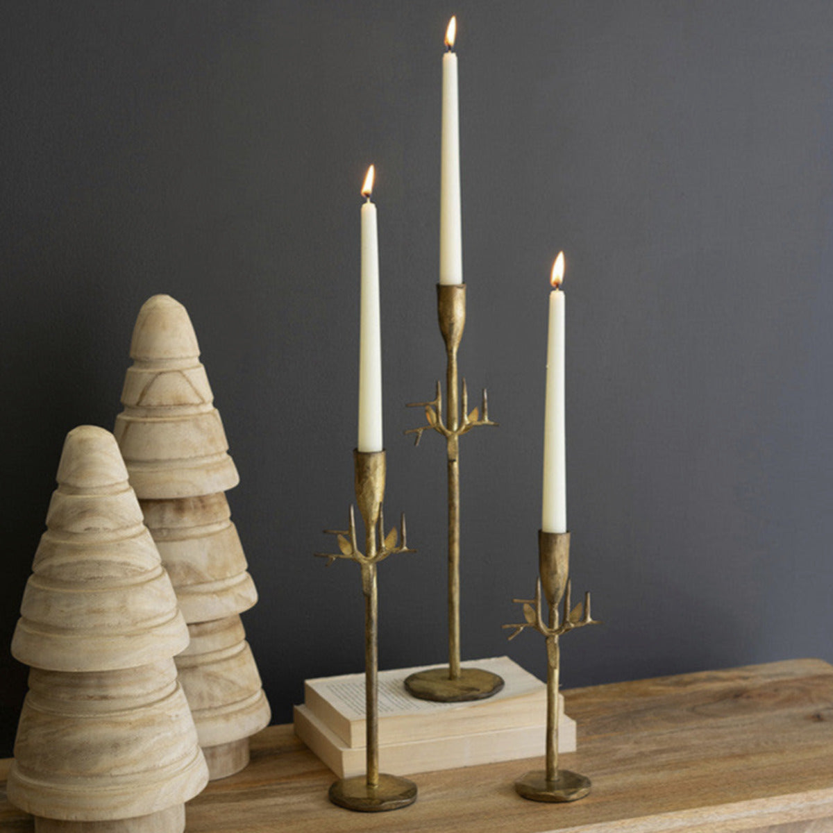 Golden Antler Elegance Trio