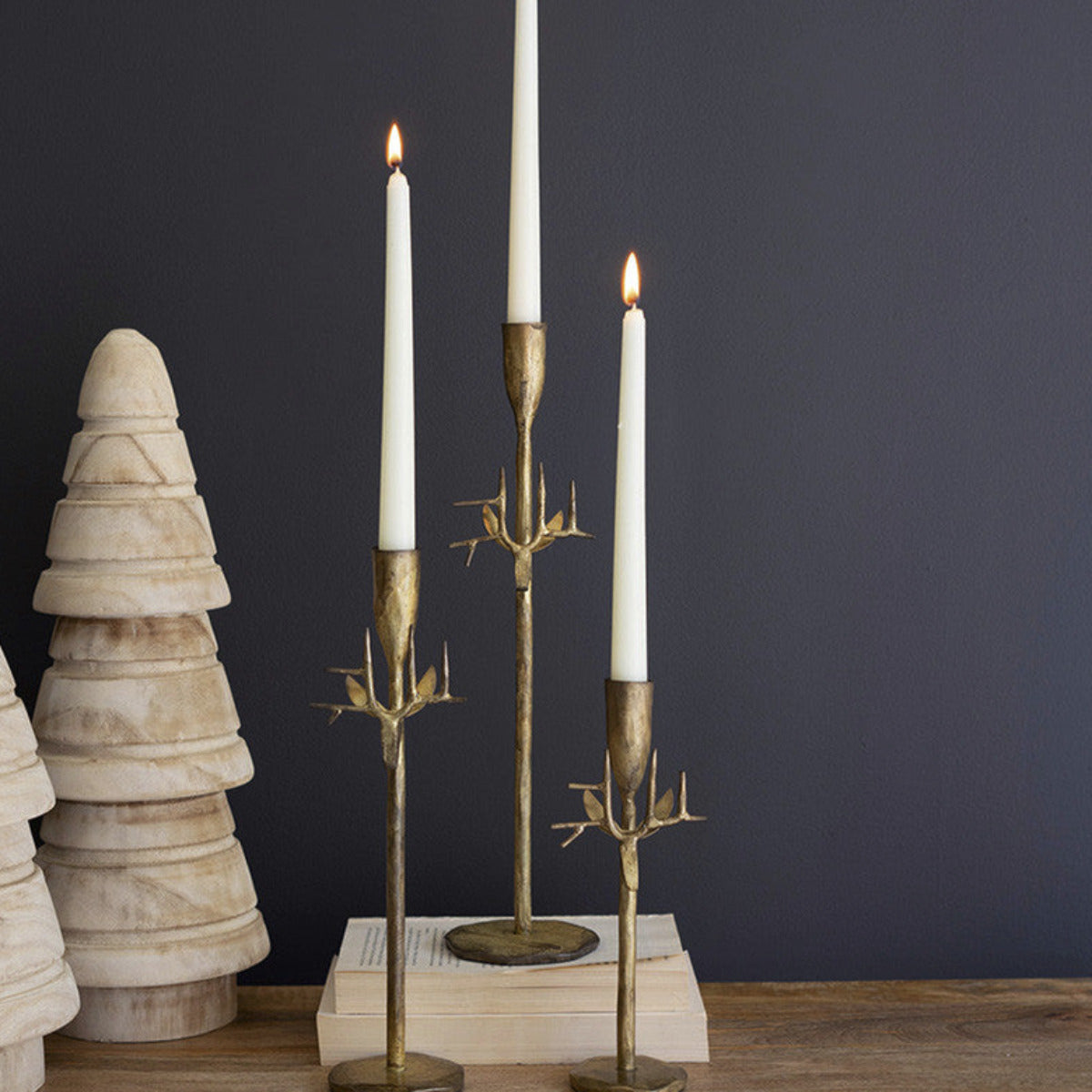 Golden Antler Elegance Trio