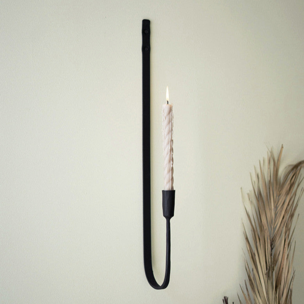 Eclipse Silhouette Single Taper Wall Sconce