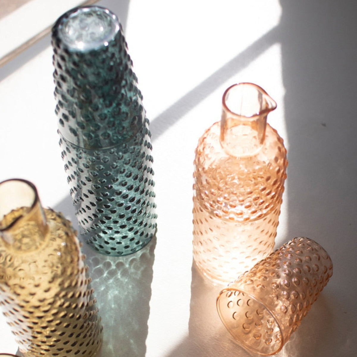 Bubble Glass Carafes