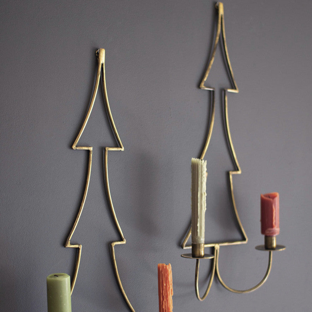 Yuletide Glow Sconces