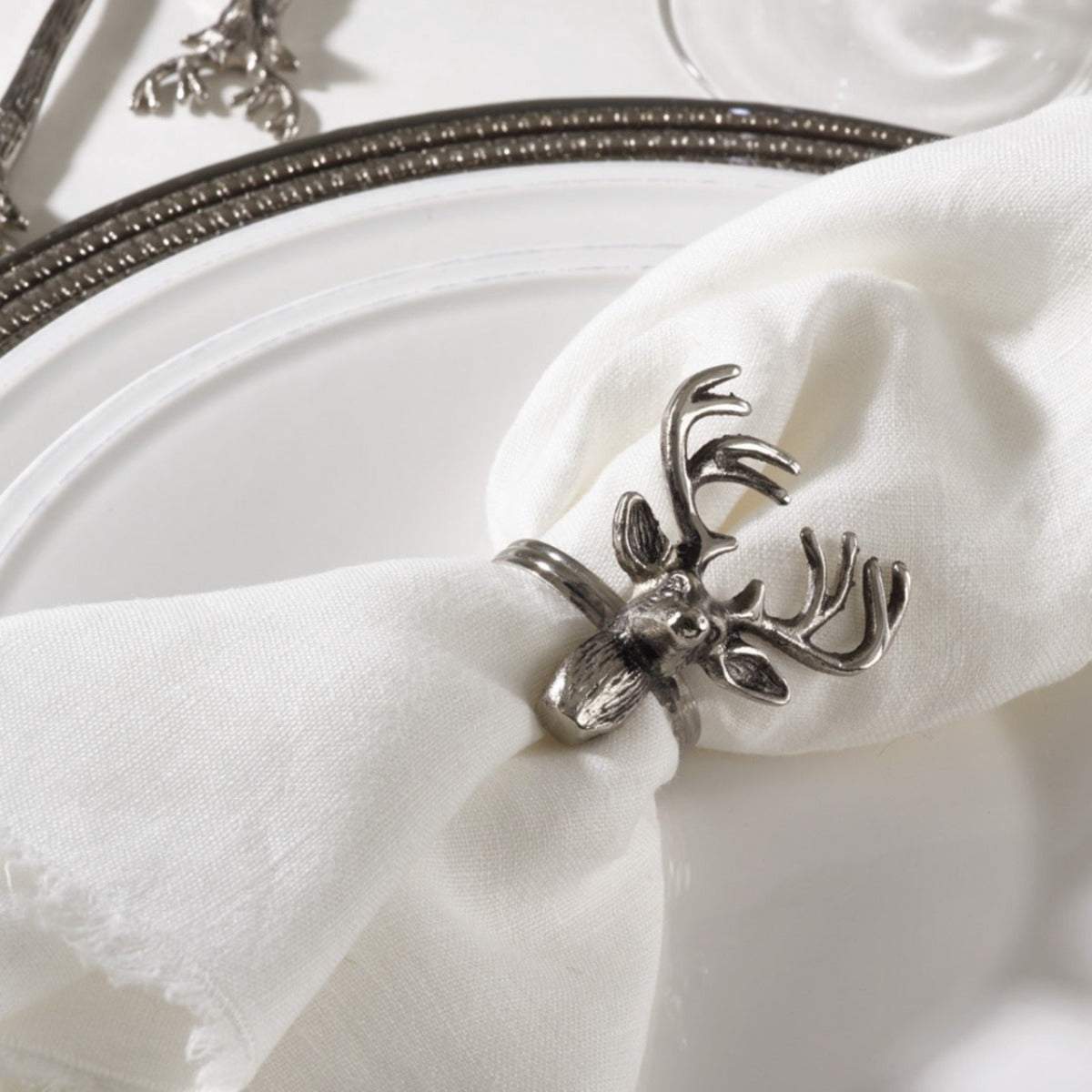 Stag Napkin Rings