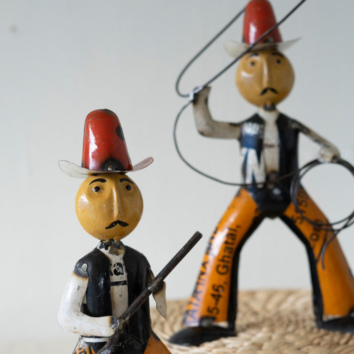 Rustic Wrangler Cowboy Duo