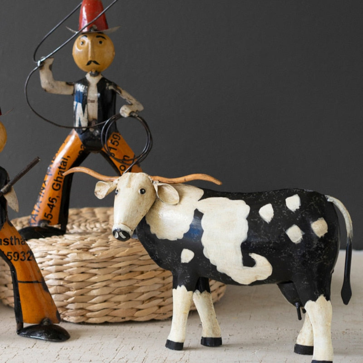 Moo-dy Maverick Steer Decor