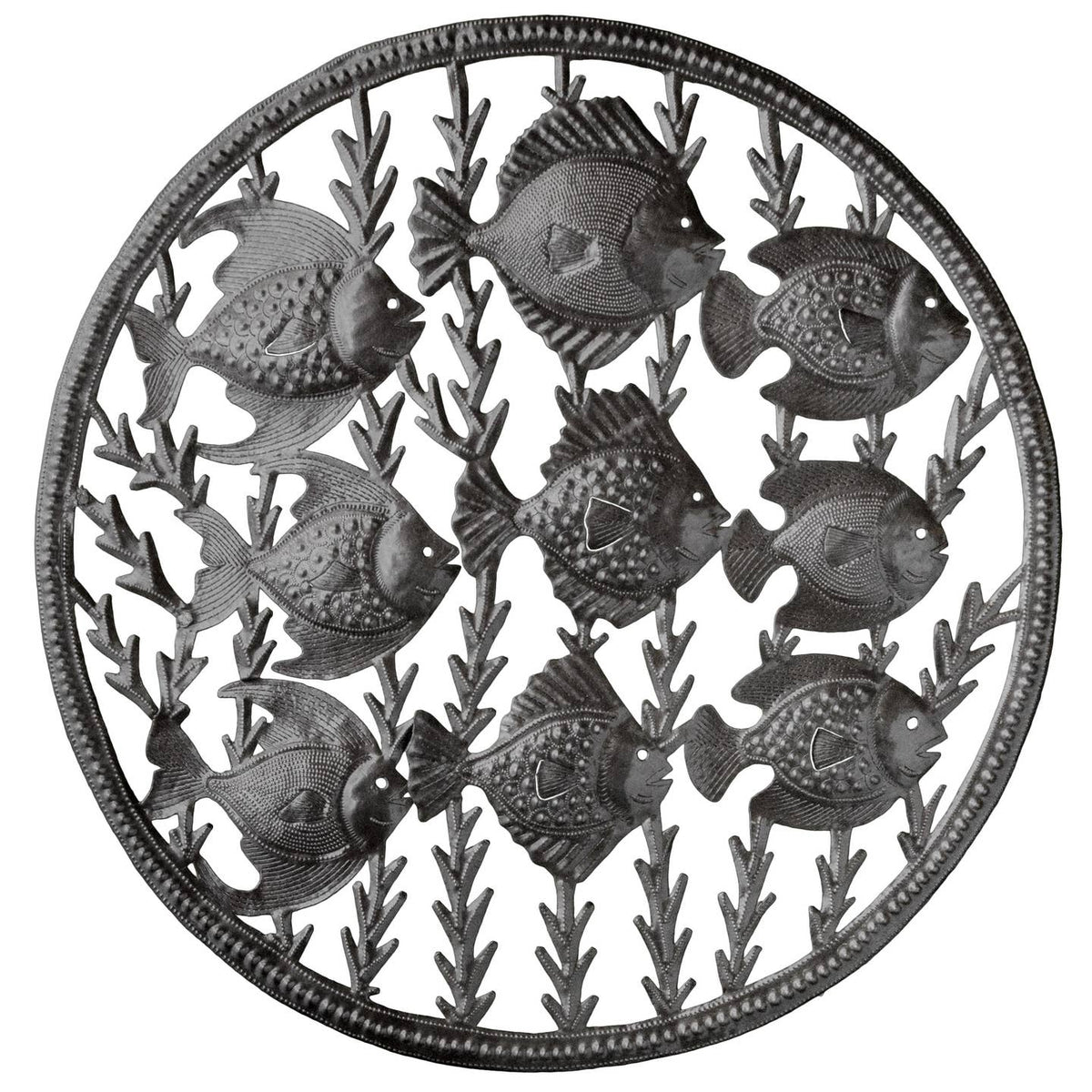Ocean Harmony Fish Circle