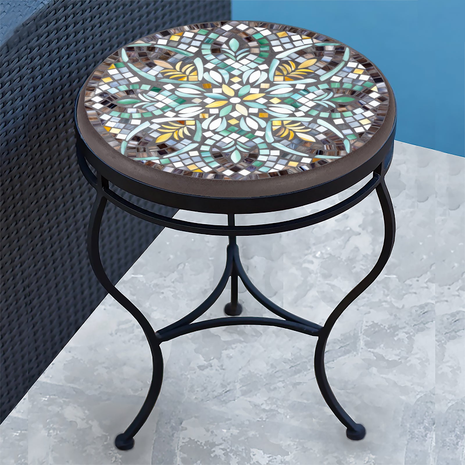 Ojai Valley Mosaic Side Table
