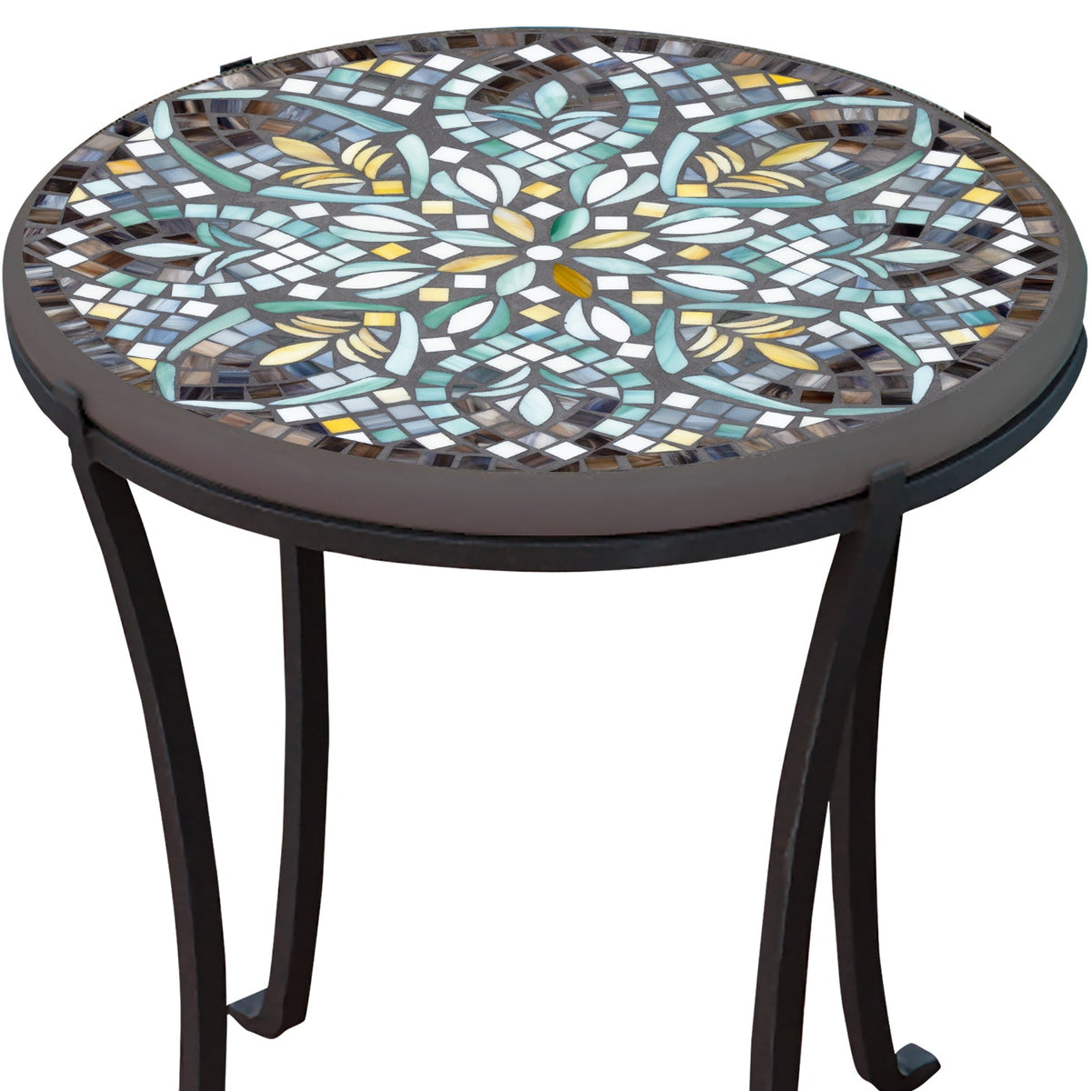 Ojai Valley Mosaic Plant Stands
