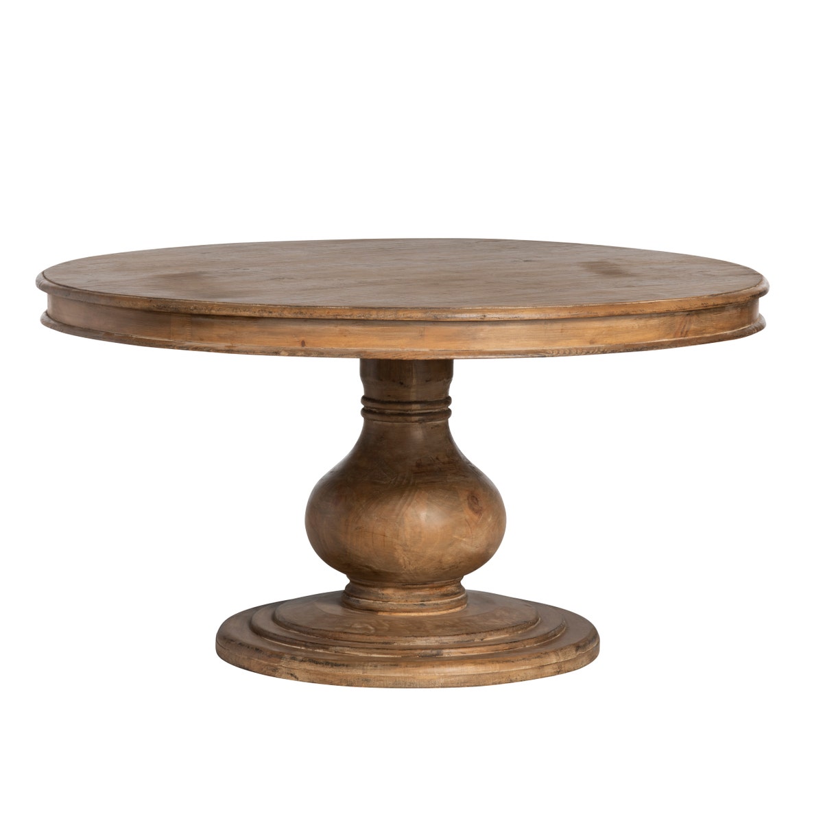 Hearthstone Pedestal Dining Table – Natural