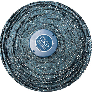 Bulb Lantern - Petrol Blue (Ikat) | Tyvek Hanging Lantern