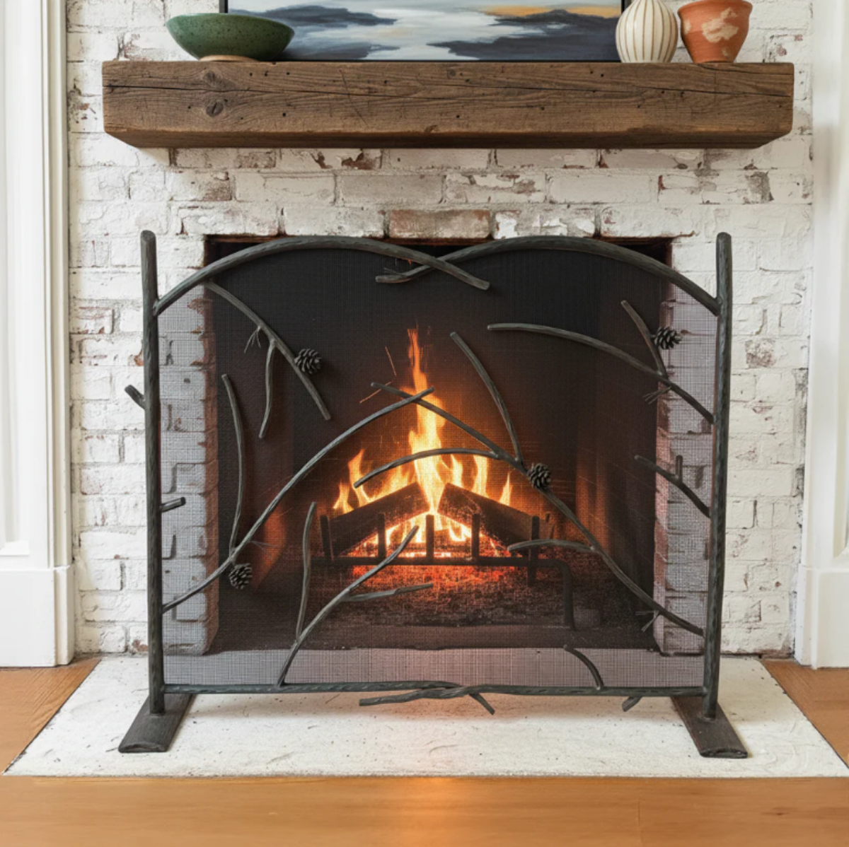 Pinebough Fire Screen