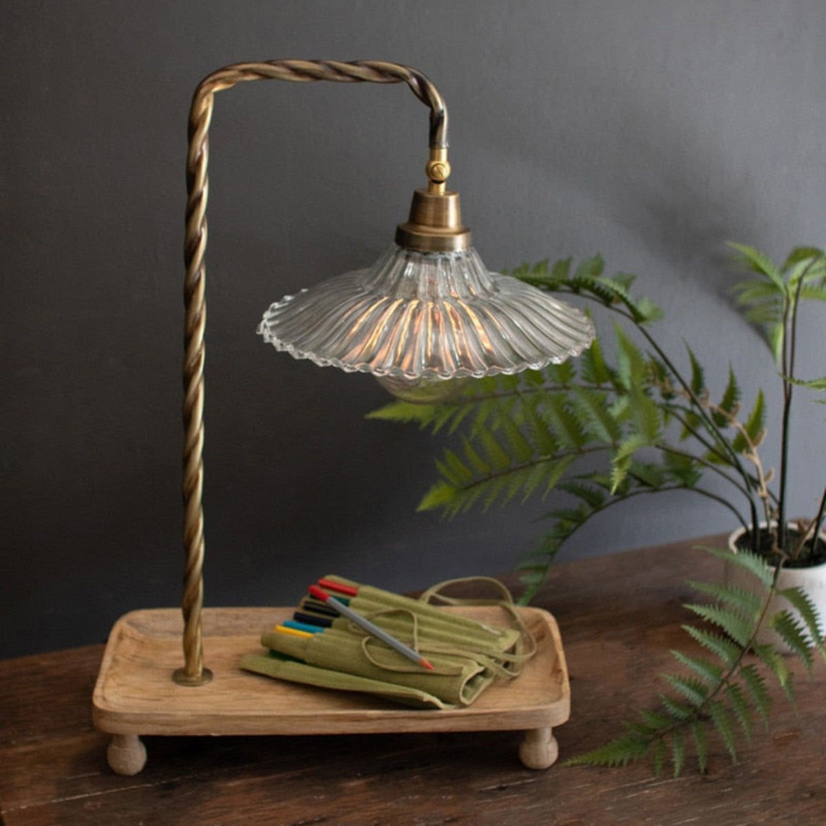 Pondicherry Gooseneck Table Lamp