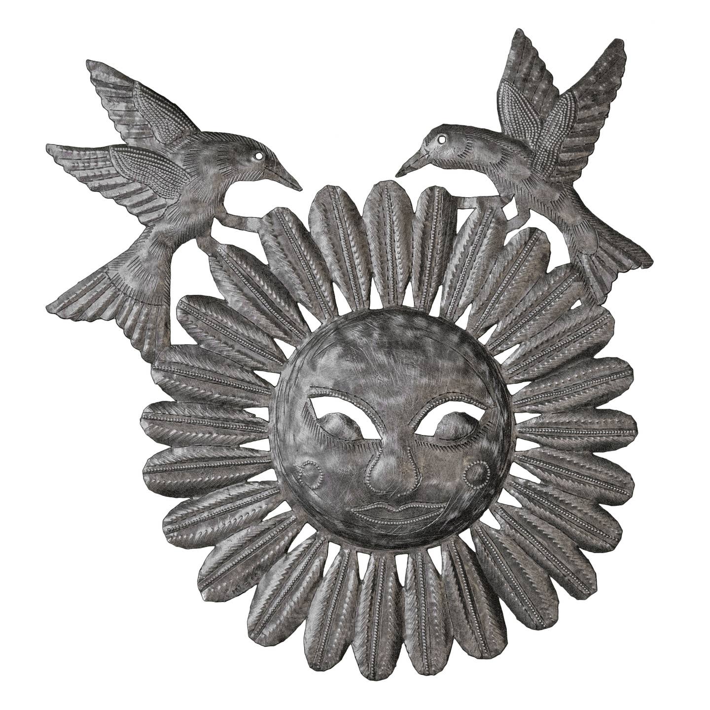 Radiant Bloom Sunflower & Birds