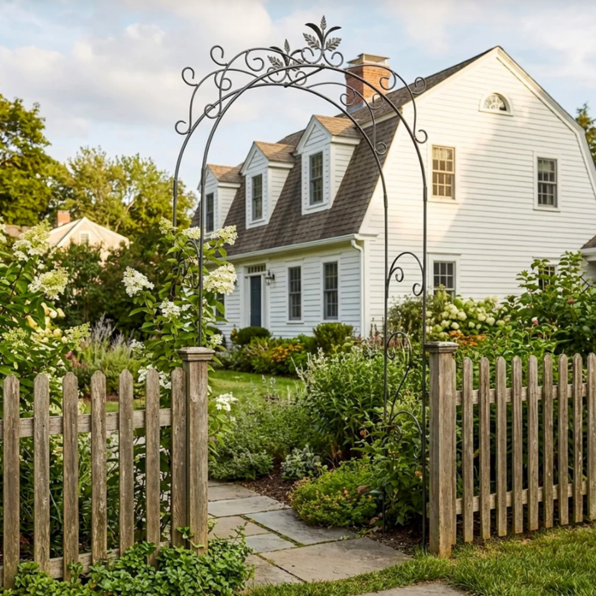 Romanesque Garden Arbor