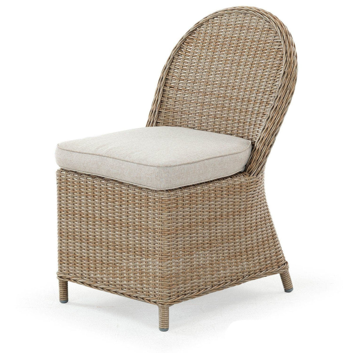 Sablewood Woven Poly Wicker Terrace Chair – Honeyed Tone