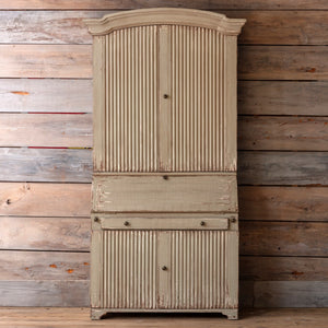 Savannah Reeded Secretary Cabinet