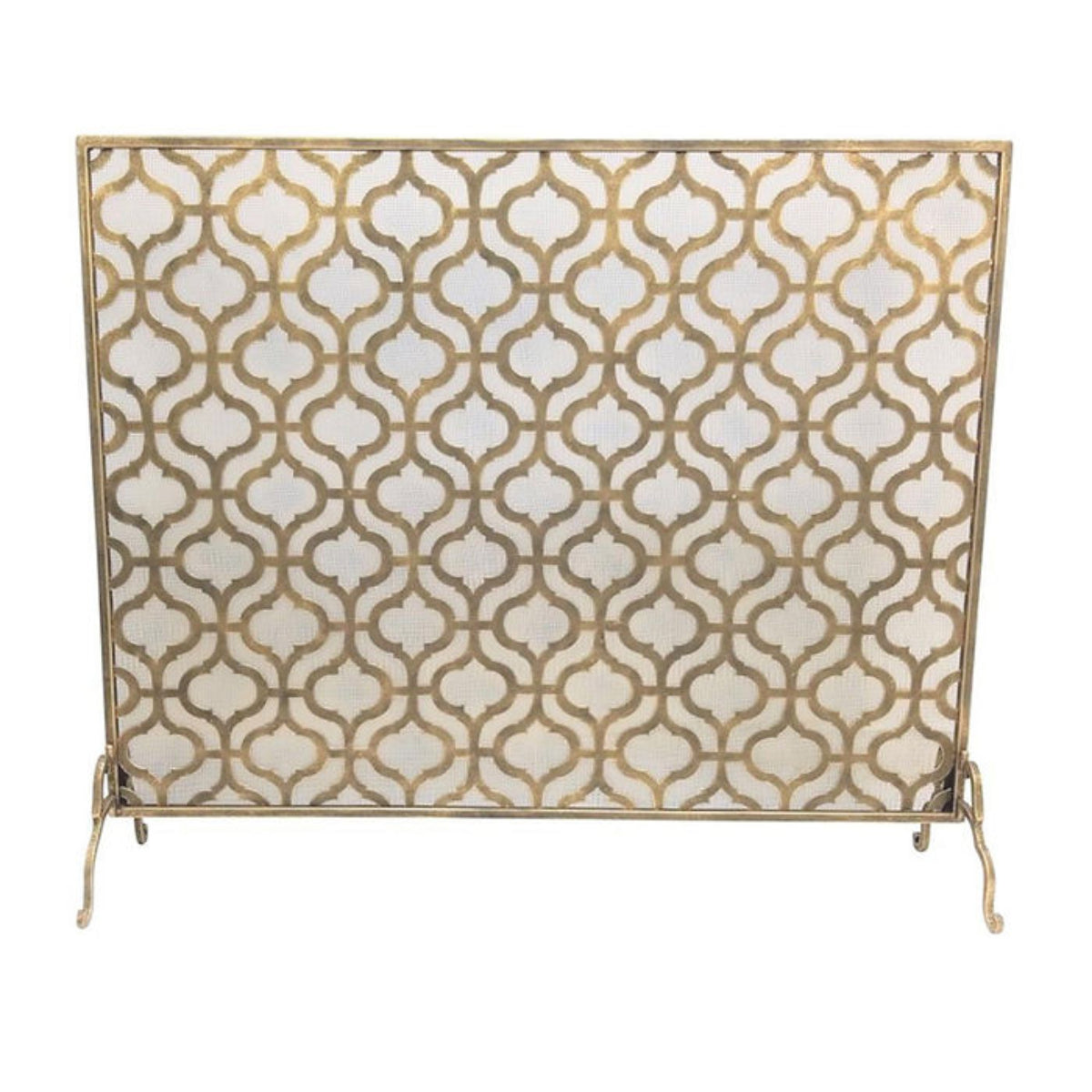 Savoy Gold Arabesque Hearth Screen