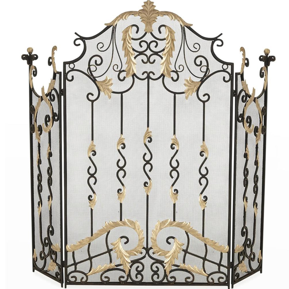 Aurelia Scrollwork Fireplace Screen
