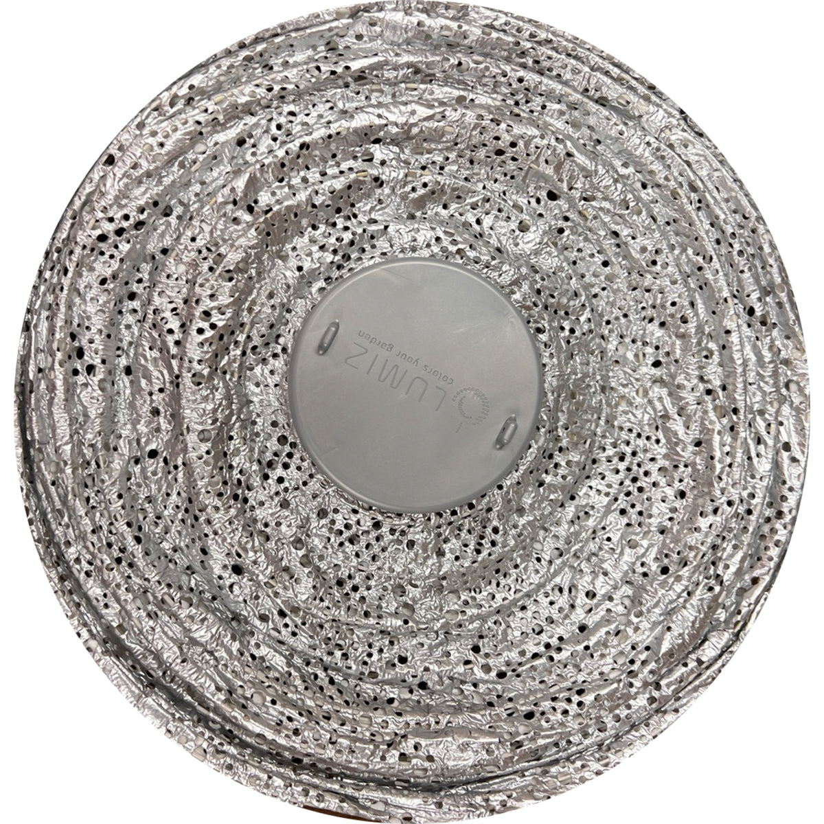 Indoor/Outdoor Can Marrakesh Lantern - Silver