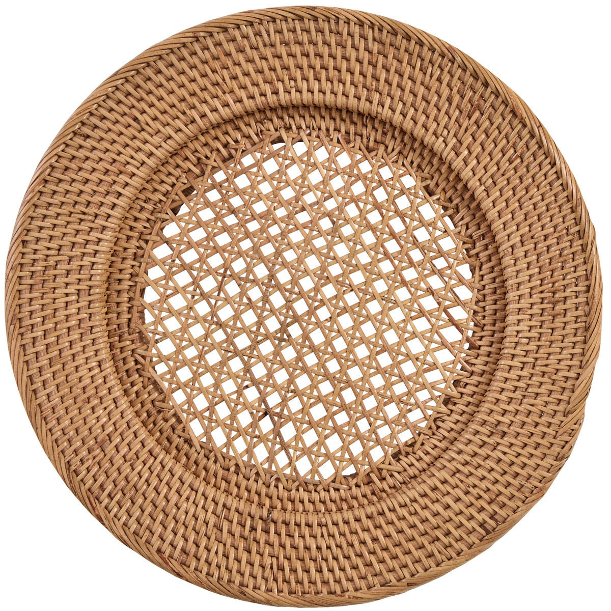Soren Cane Weave Rattan Charger