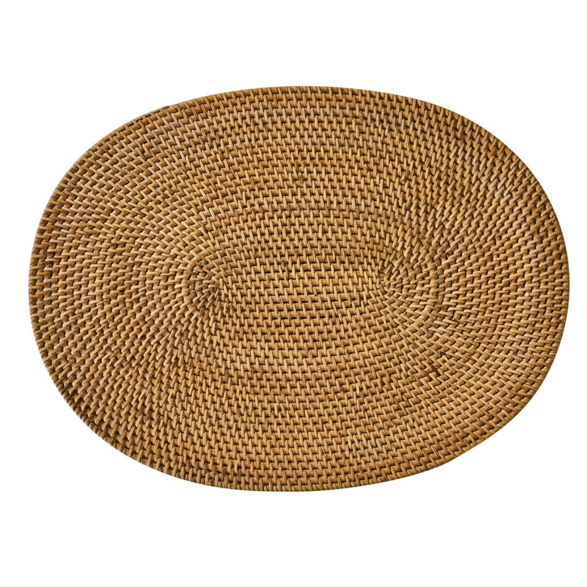 Soren Oval Rattan Placemat