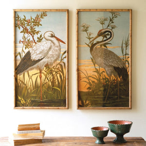 Sunset Herons Prints