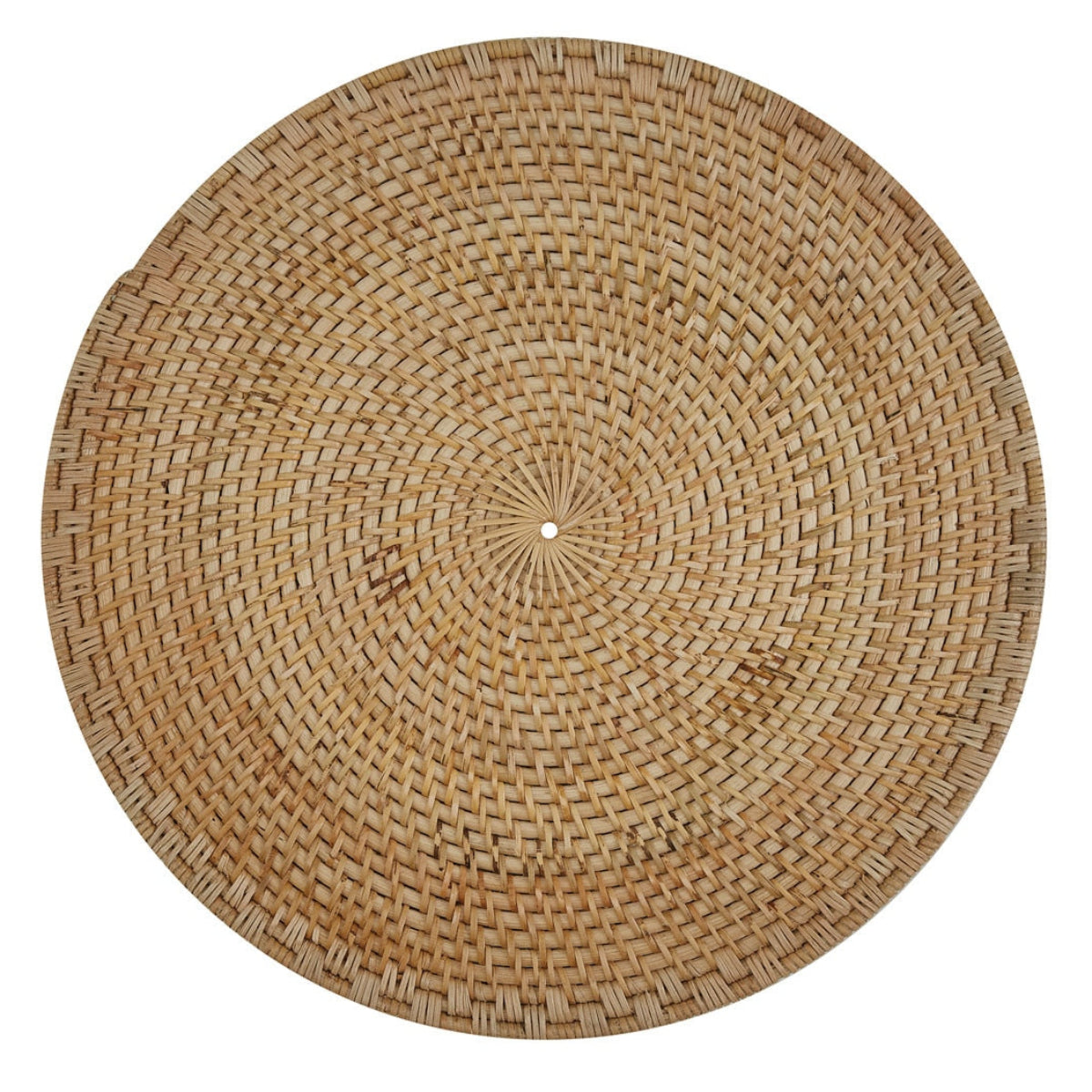 Tavira Handwoven Rattan Charger - Sand