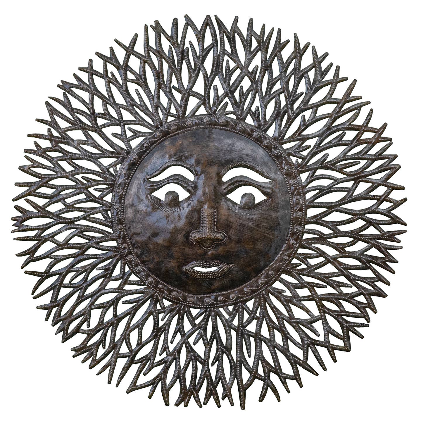 Thistle Sun Metal Wall Art