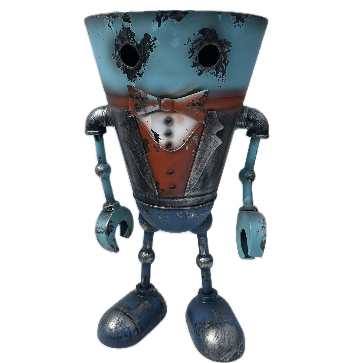 Bow-Max, Metal Robot Planter