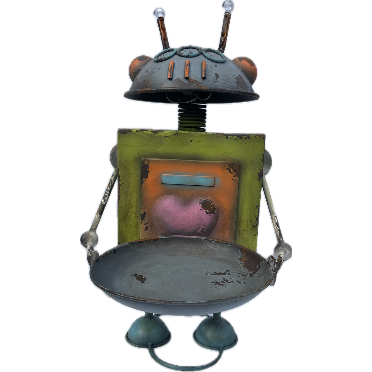 Heartbit, Metal Robot Plant Holder