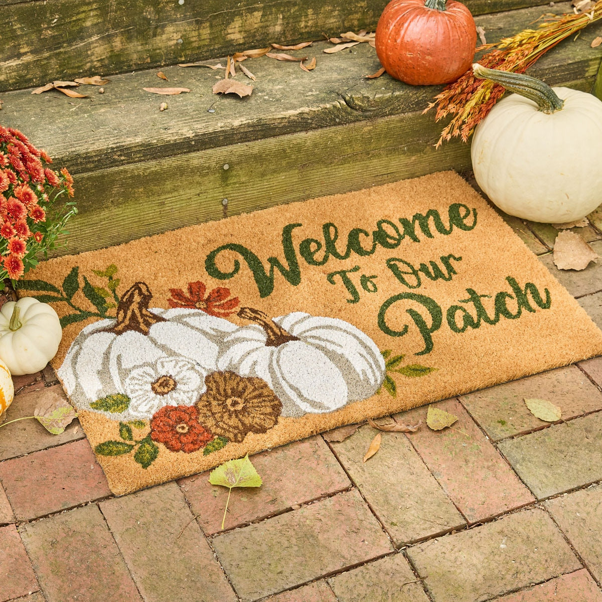 Welcome to Our Patch Doormat