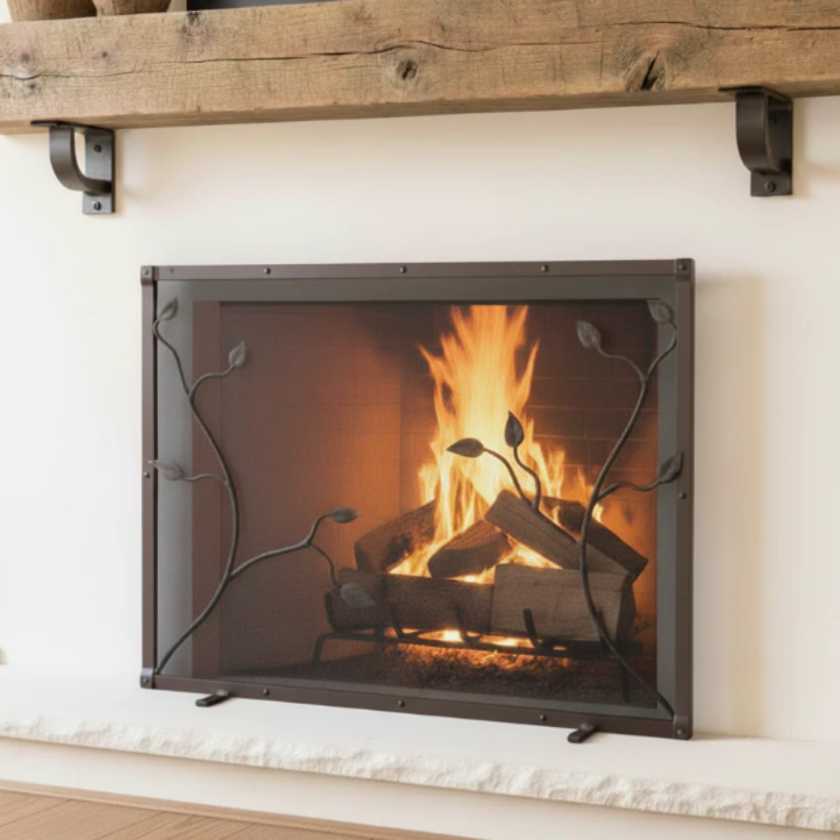 Willowmere Iron Fire Screen