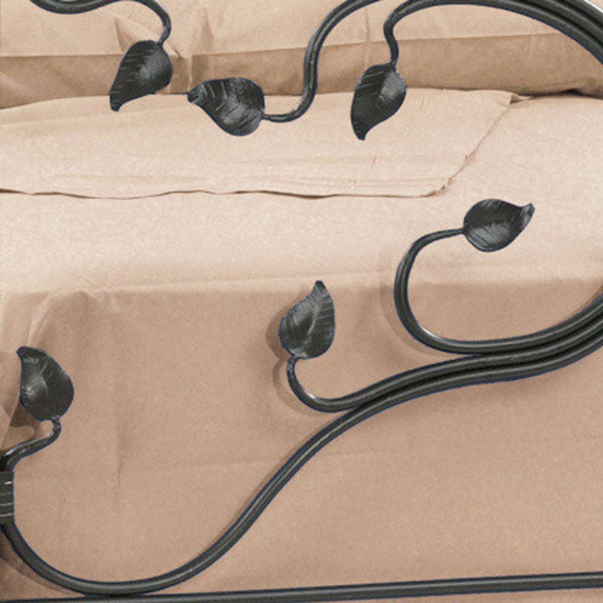 Willowmere Vine Iron Bed