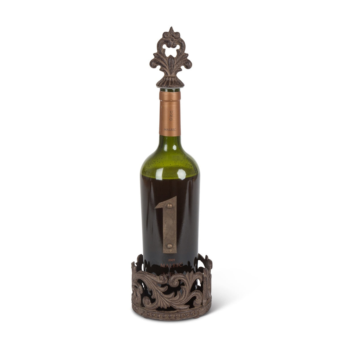 Wine Coaster & Stopper Set