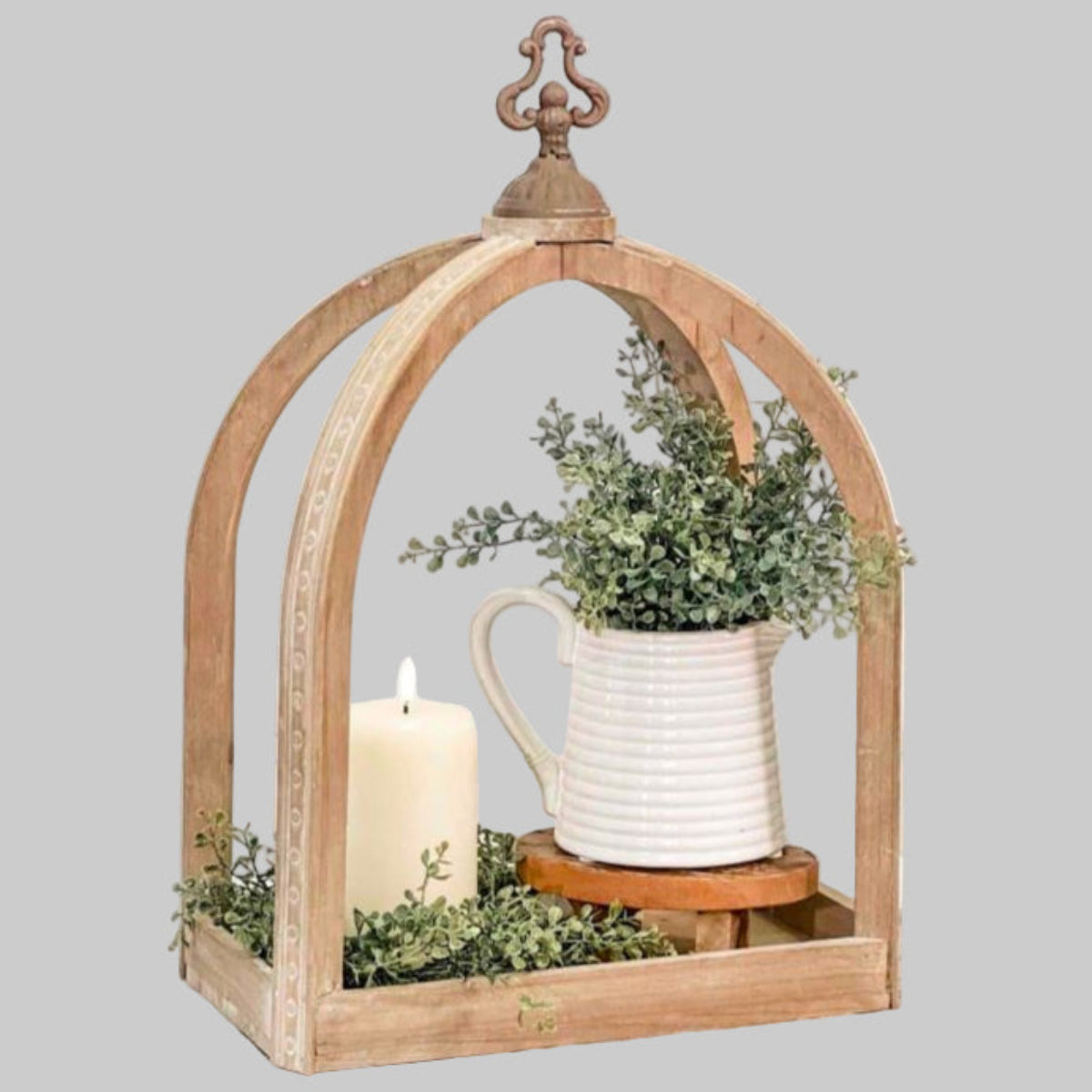 Wooden Display Lantern