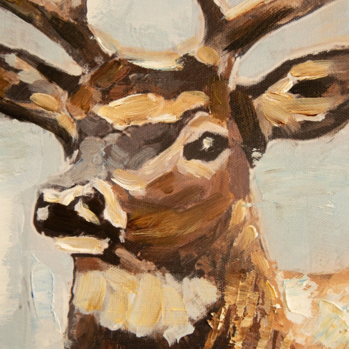 Woodland Stag Framed Wall Art