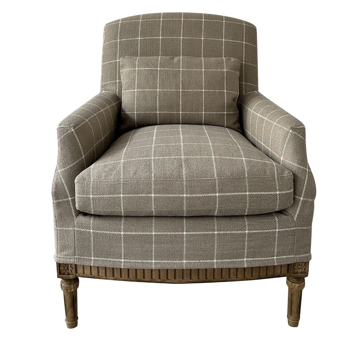Wrenfield Windowpane Arm Chair