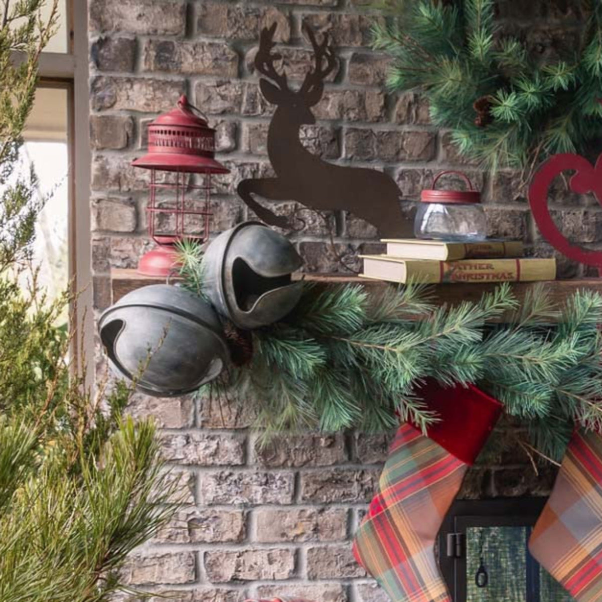 Weathered Tin Jingle Bells