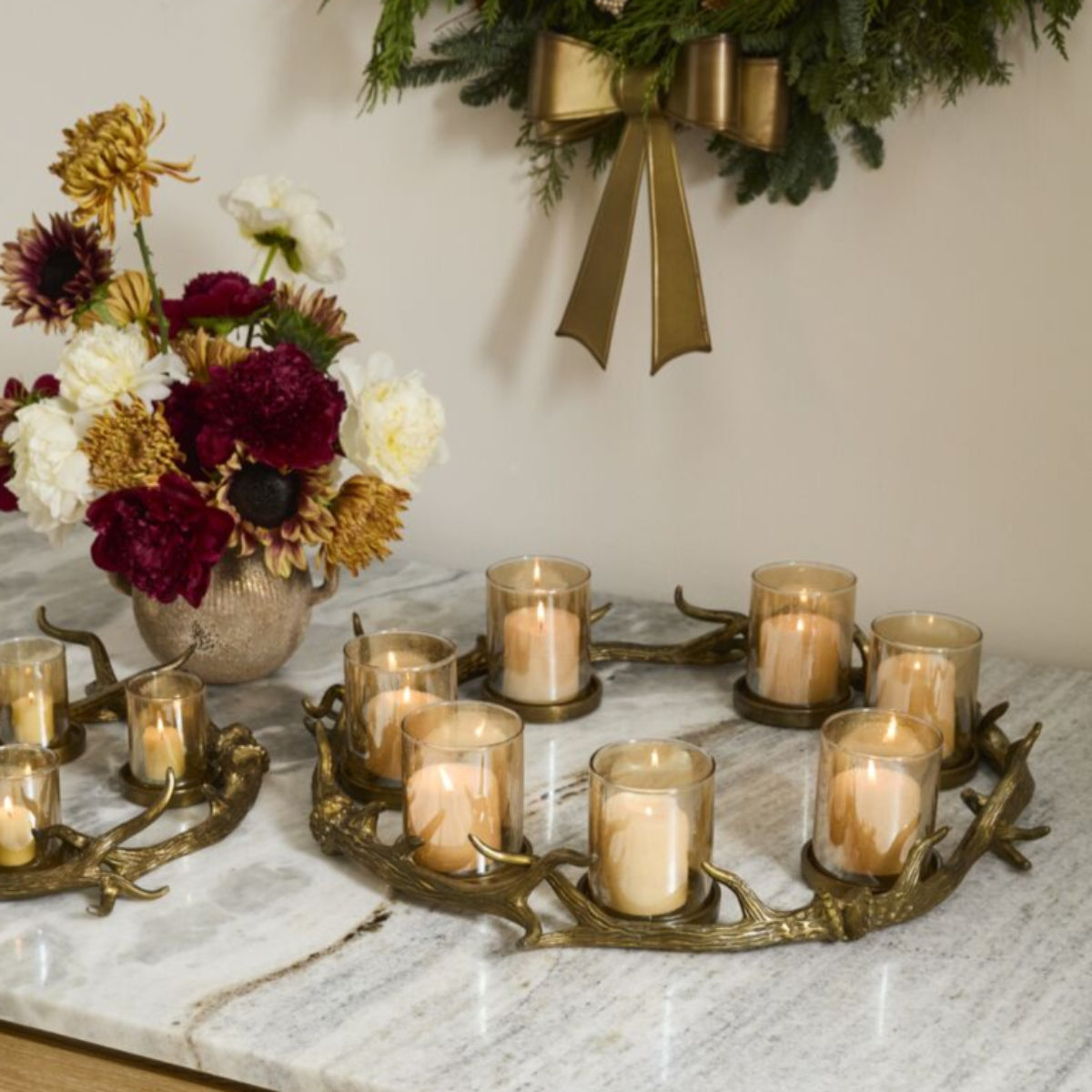 Antler Glow Candleholder - 29"