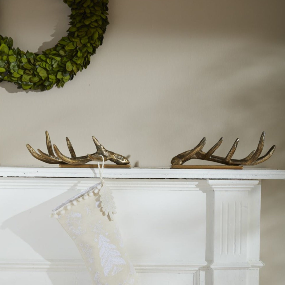 Antler Stocking Holders
