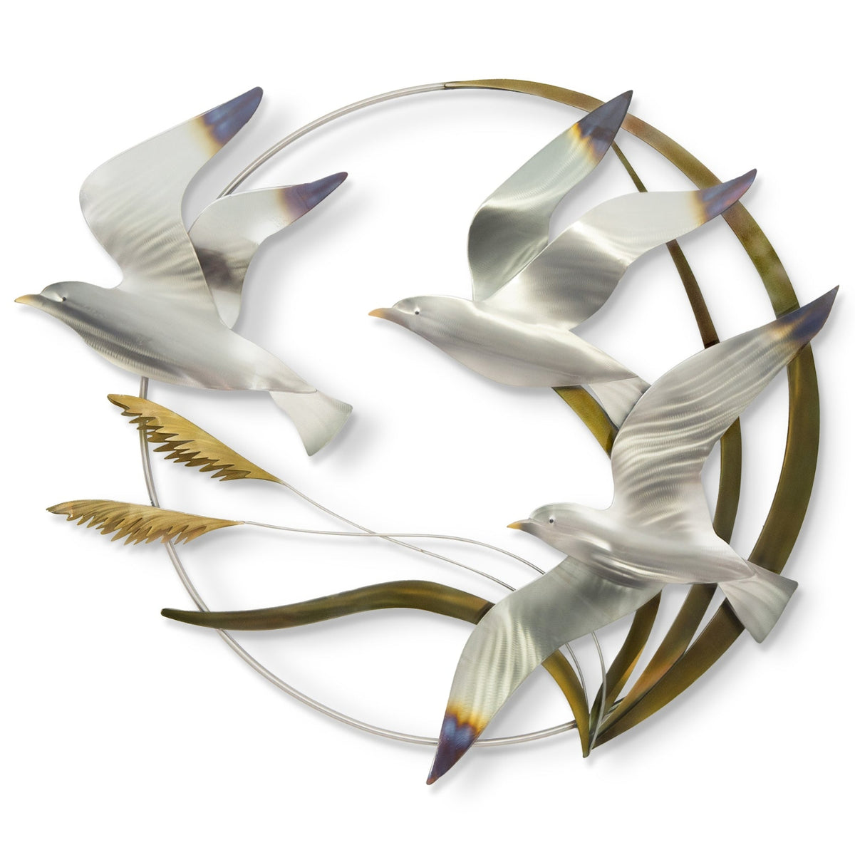 Coastal Ascent - Metal Wall Sculpture