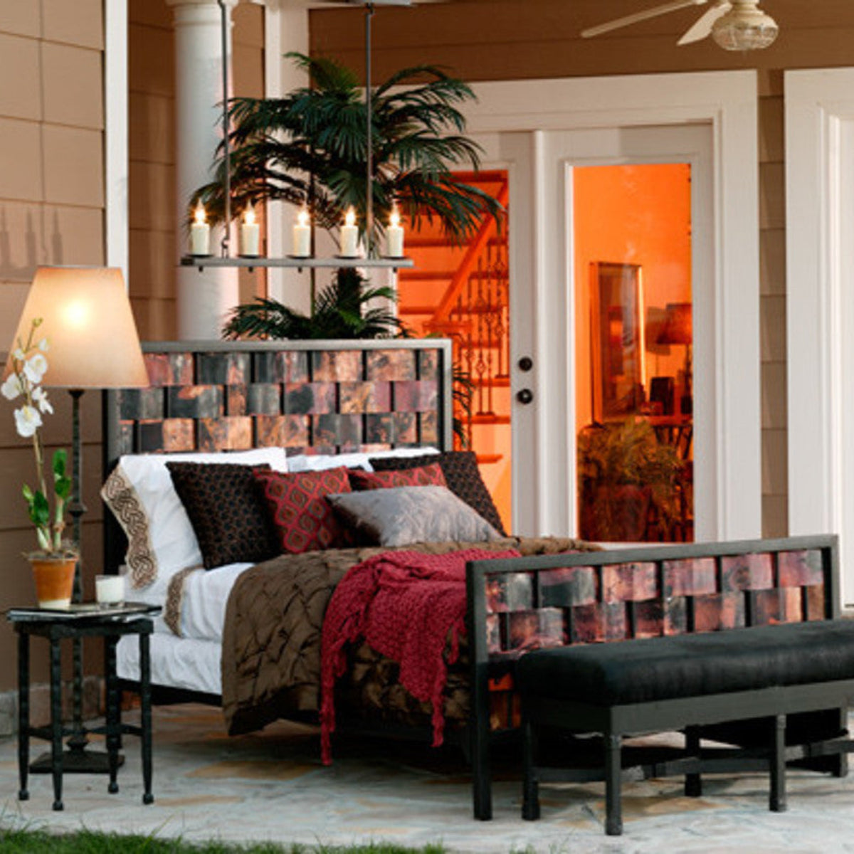 Copperweave Wrought Iron Bed